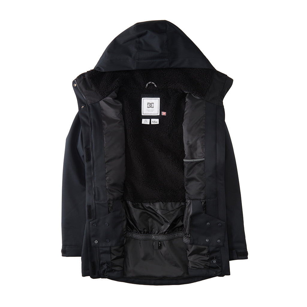 DC 2024 Womens Phoenix Parka - Black