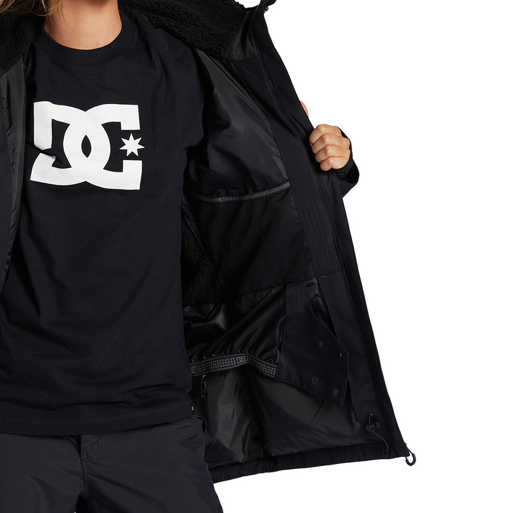 DC 2024 Womens Phoenix Parka - Black