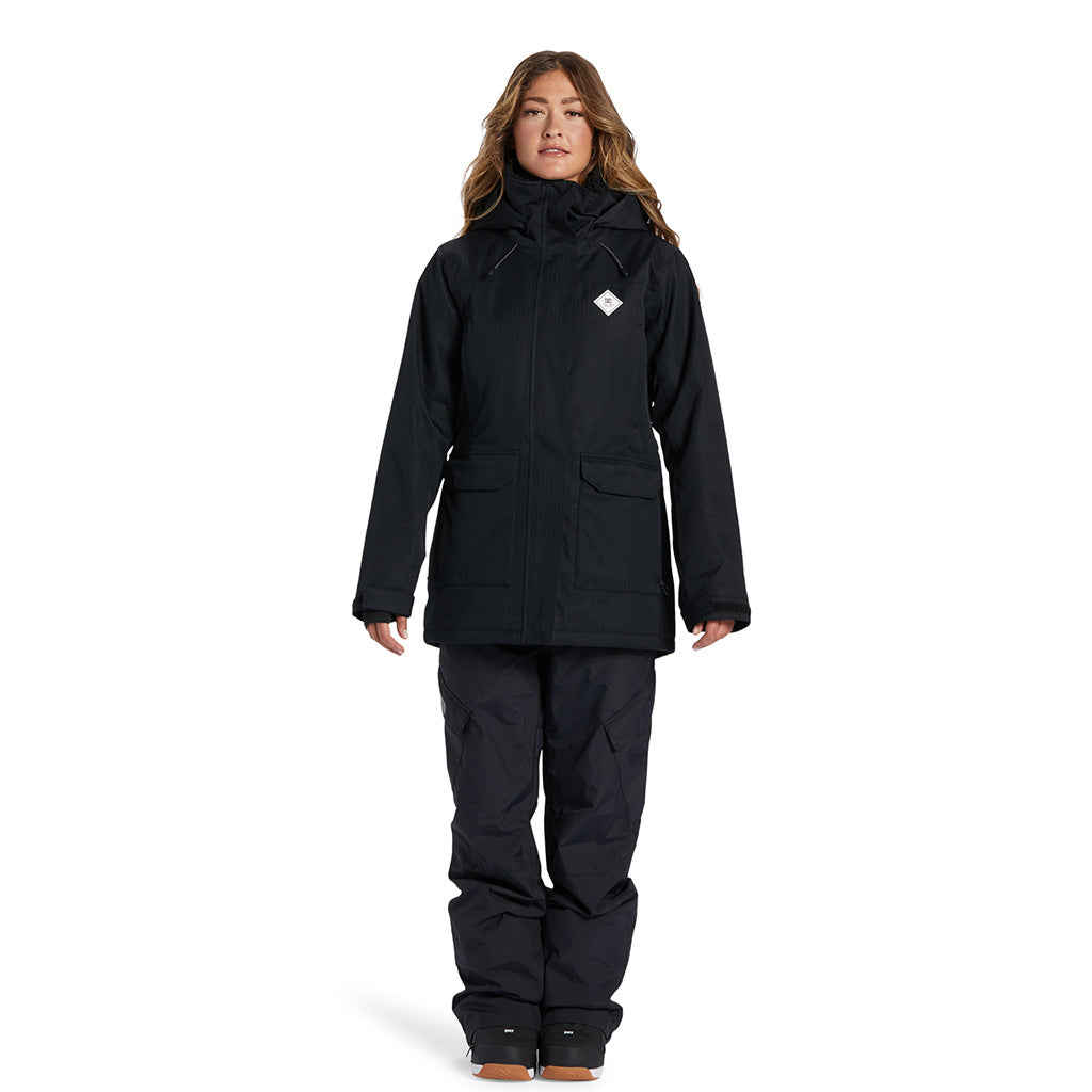 DC 2024 Womens Phoenix Parka - Black