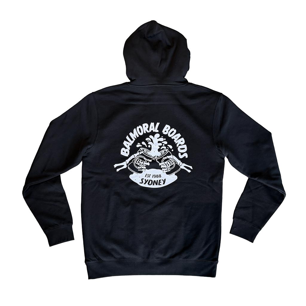 Balmoral Boards Cheers Hoodie - Black