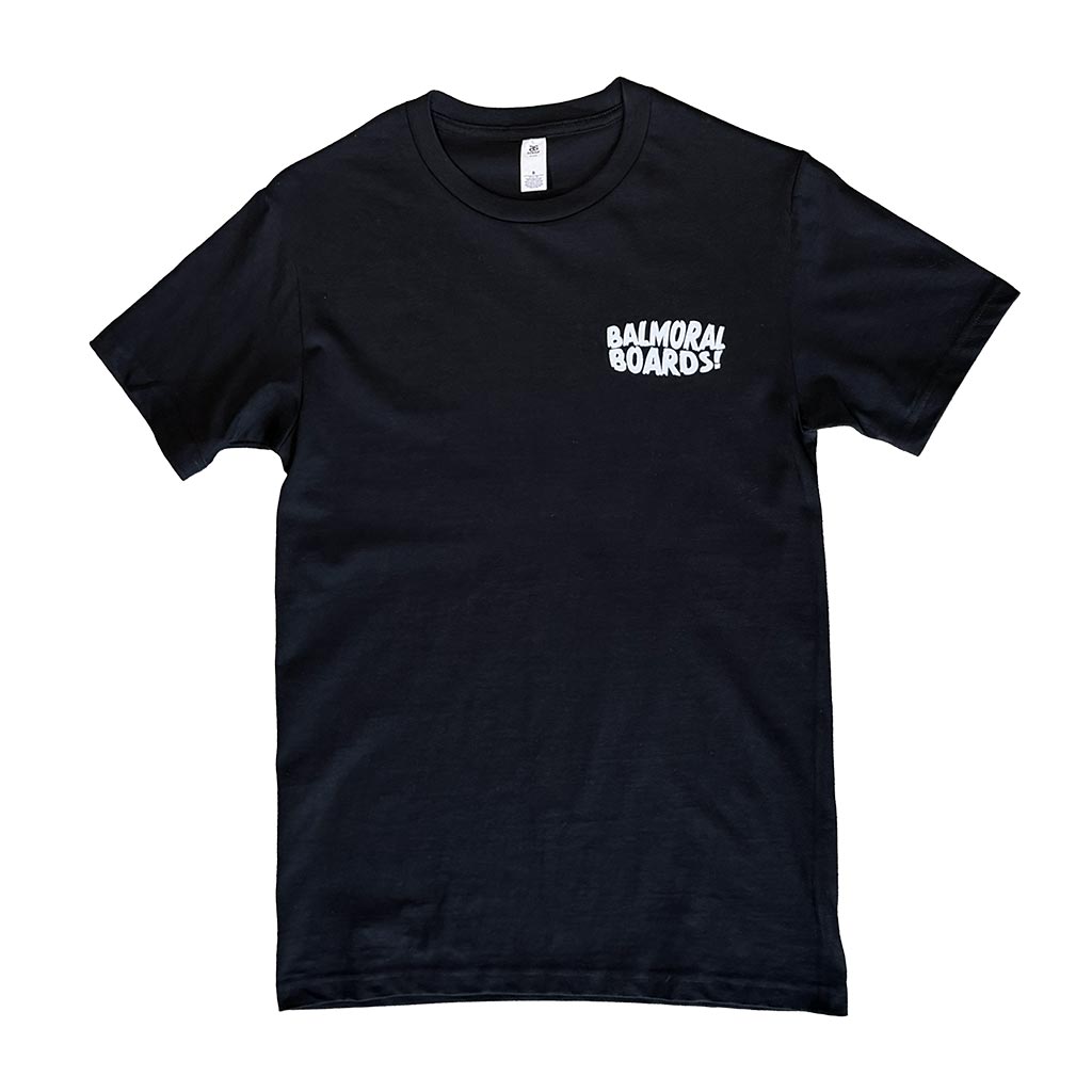 Balmoral Boards Cheers T-Shirt - Black