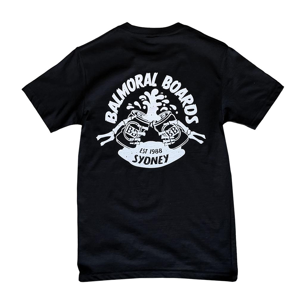 Balmoral Boards Cheers T-Shirt - Black