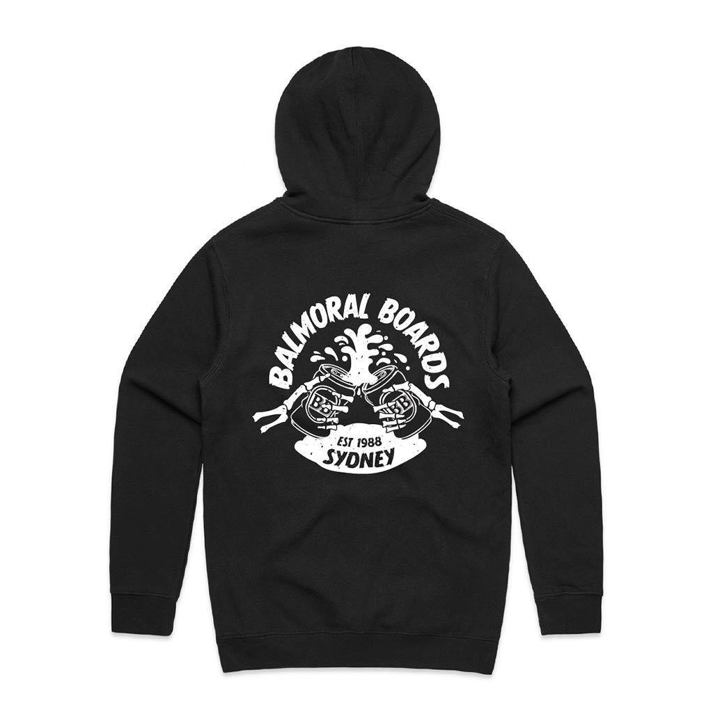 Balmoral Boards Cheers Hoodie - Black
