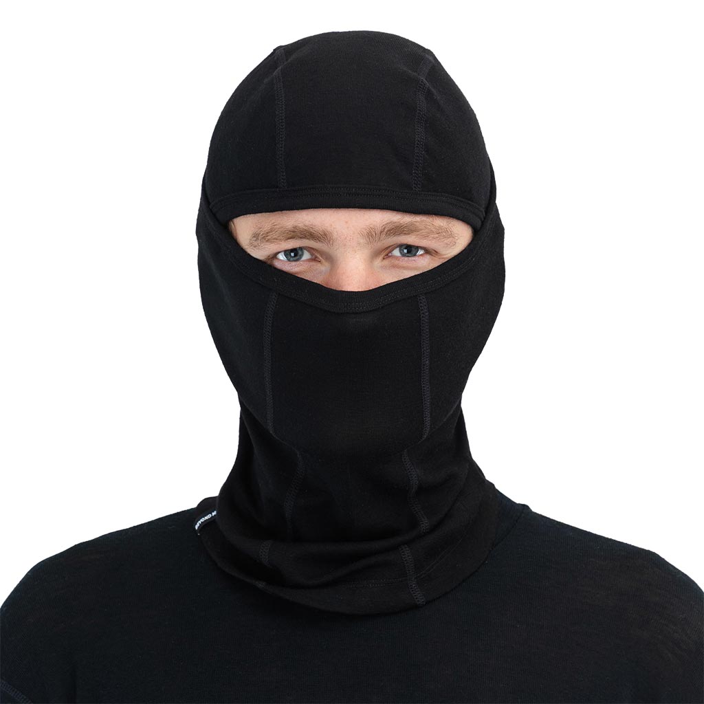 Beyond Medals Merino Balaclava - Black