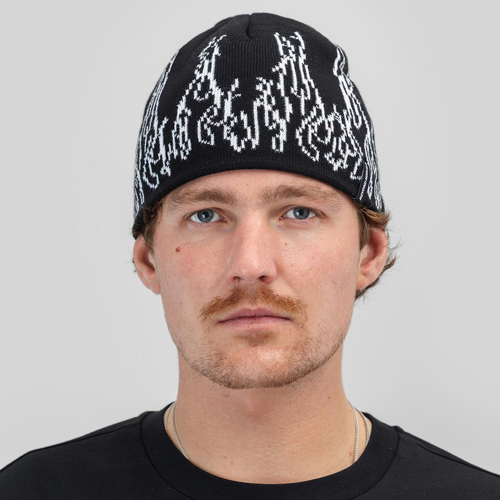 Beyond Medals Warning Beanie - Black