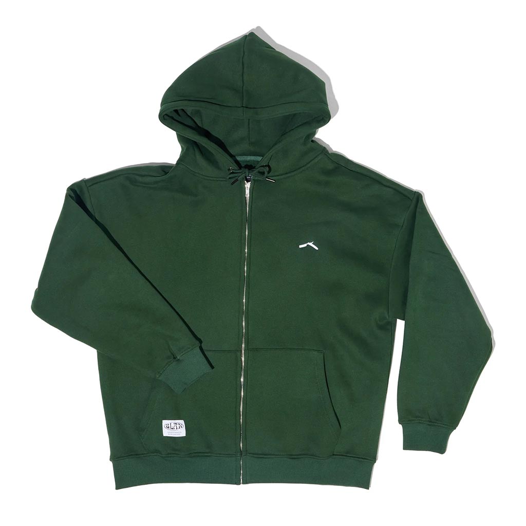 Blak Zippo Hoodie - Green