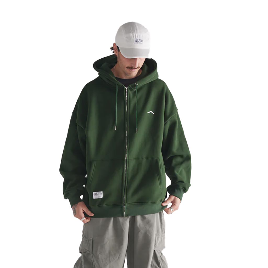 Blak Zippo Hoodie - Green