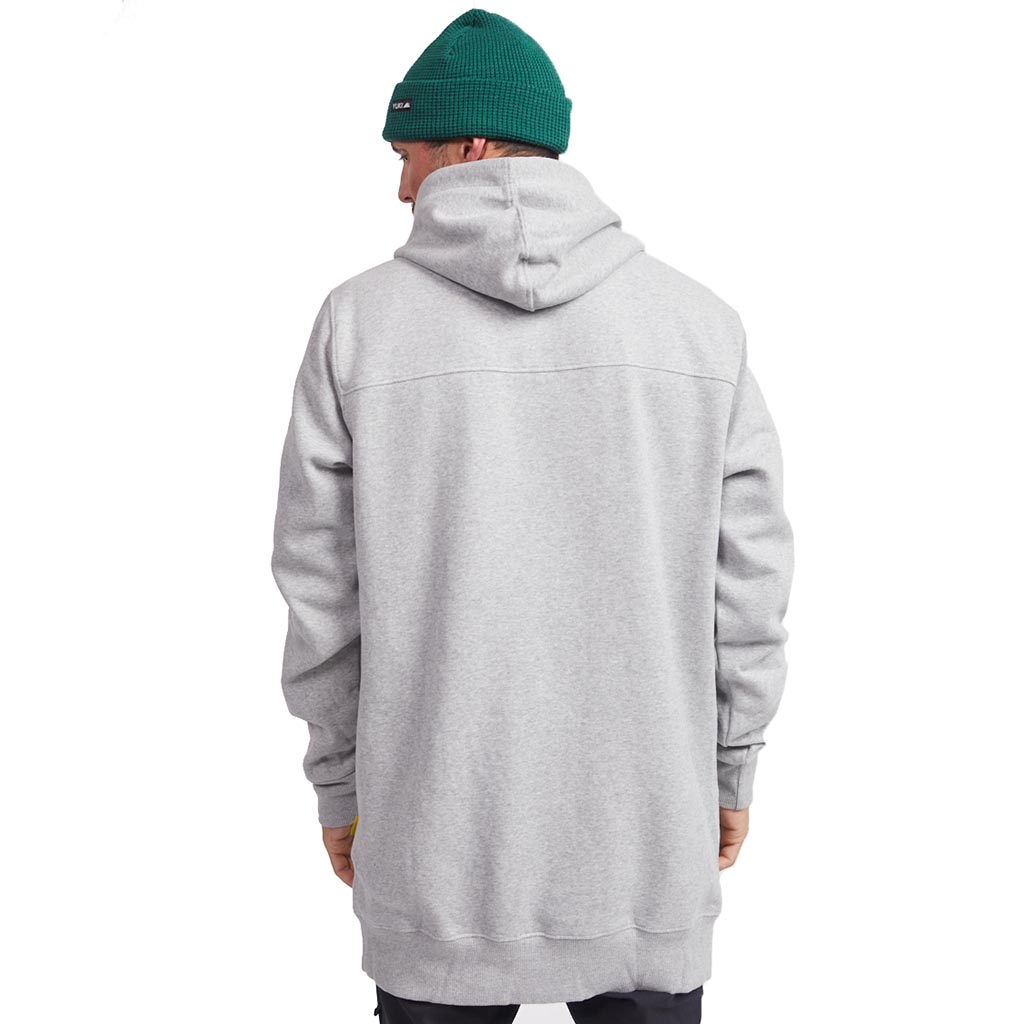 Yuki Threads 2023 Relaxed Old Mate Hoodie - Heather Grey