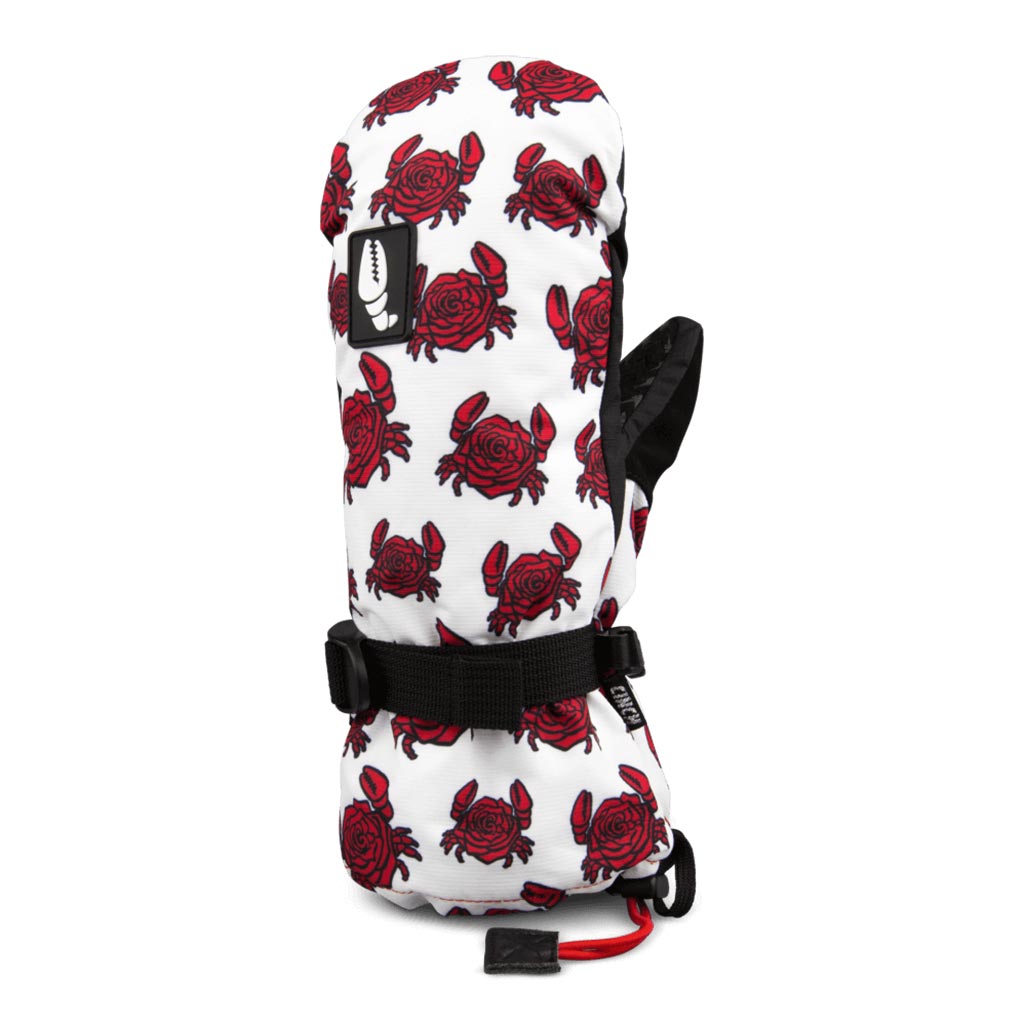 Crab Grab 2020 Womens Cinch Mitt - Crab Rose - Medium