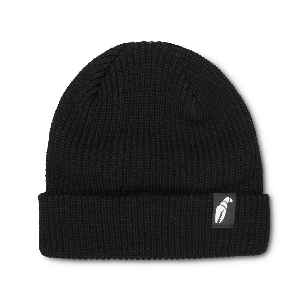 Crab Grab The Claw Label Beanie - Black