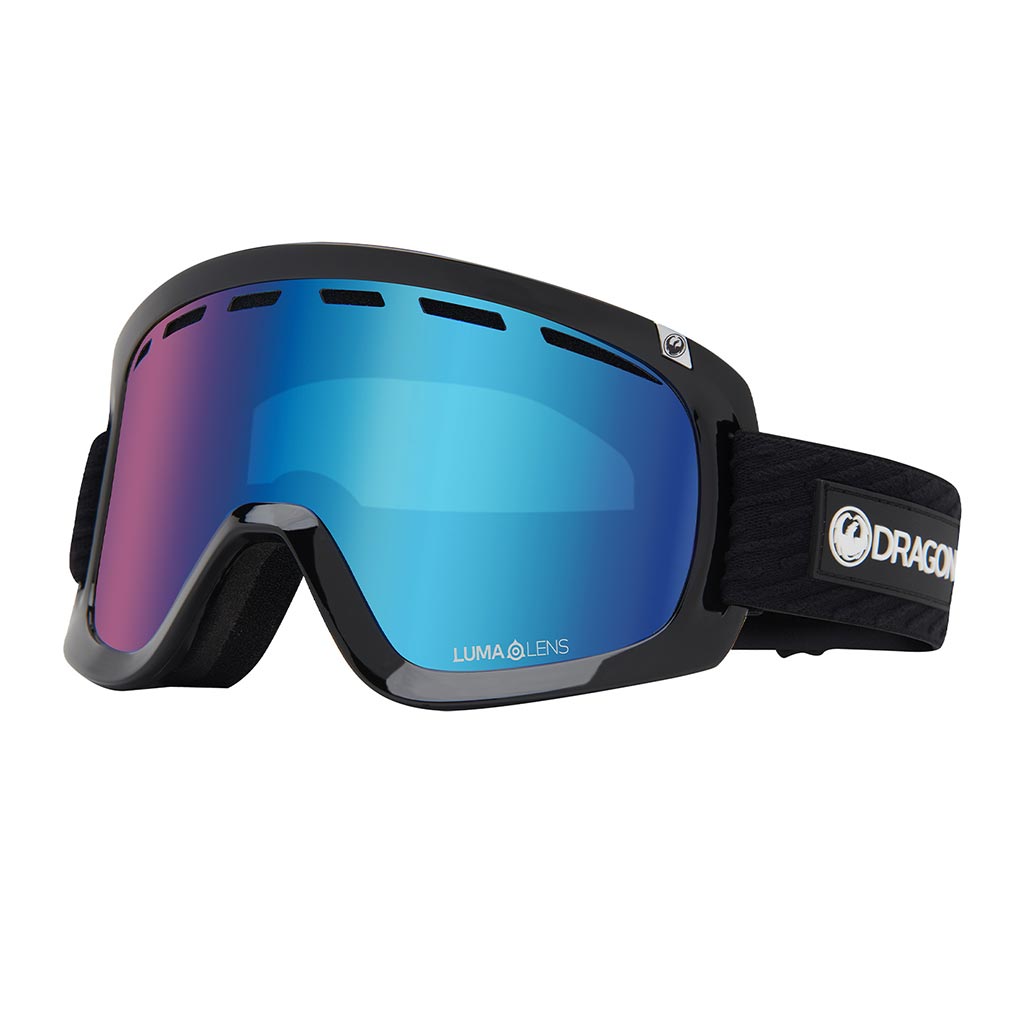 Dragon 2024 D1 OTG Goggle + Extra Lens - Icon Blue/Blue Ion