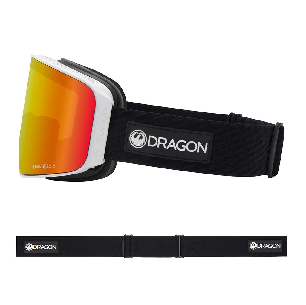 Dragon 2024 NFX Mag OTG Goggle + Extra Lens - Icon Red/Red Ion