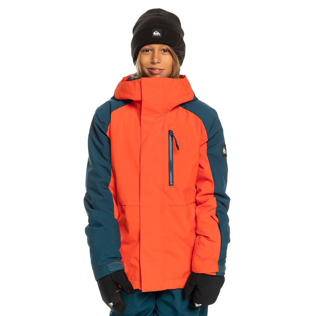 Quiksilver 2024 Youth Mission Jacket - Grenadine