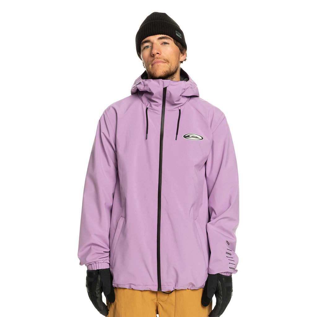 Quiksilver 2024 High In The Hood Jacket - Regal Orchid