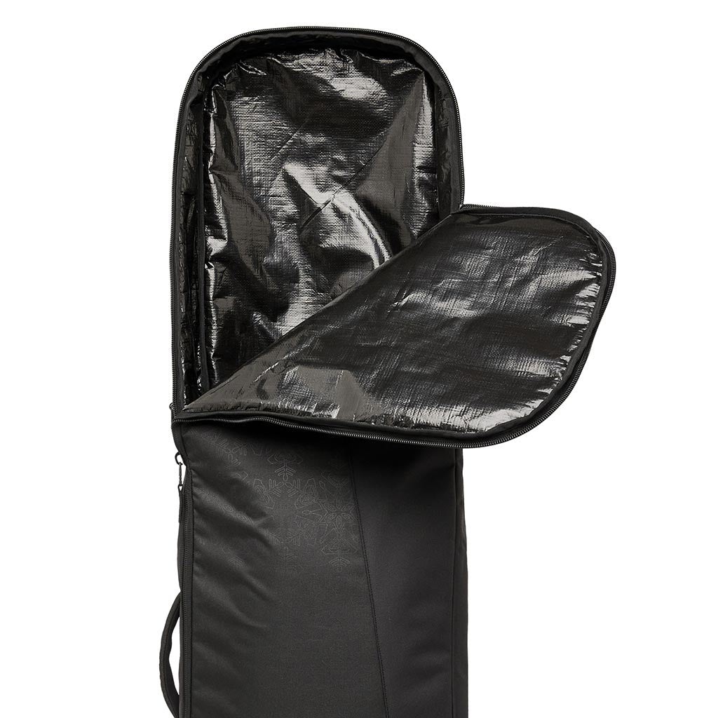 Roxy 2026 Board Sleeve - True Black Snowflake Emboss