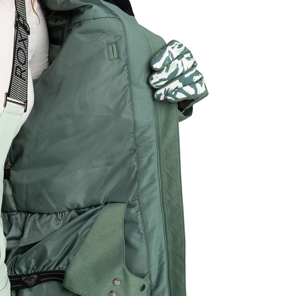 Roxy 2024 Presence Parka Jacket - Dark Forest