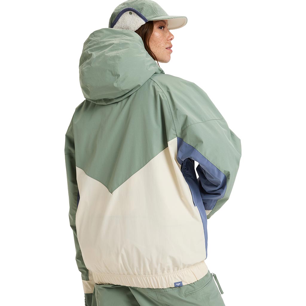 Roxy 2025 Chloe Kim Anorak Jacket - Lily Pad