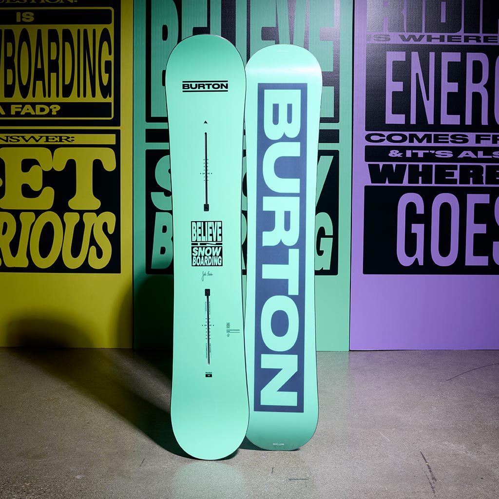From Burton To The World Snowboard
