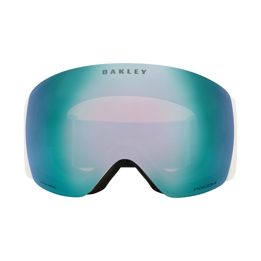 Oakley Flight Deck Pro L Prizm Snow Goggle + Extra Lens - White/Sapphire