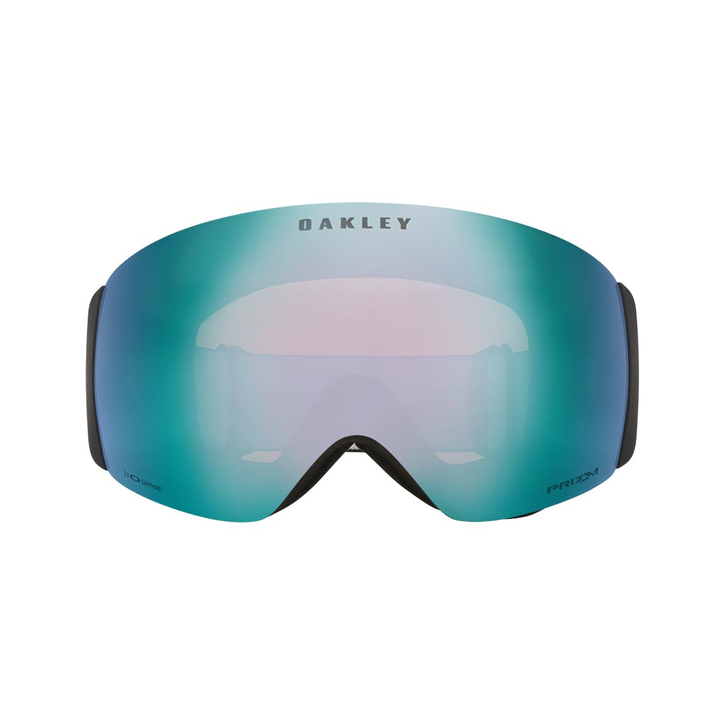 Oakley Flight Deck Pro M Prizm Snow Goggle + Extra Lens - Matte Black/Sapphire