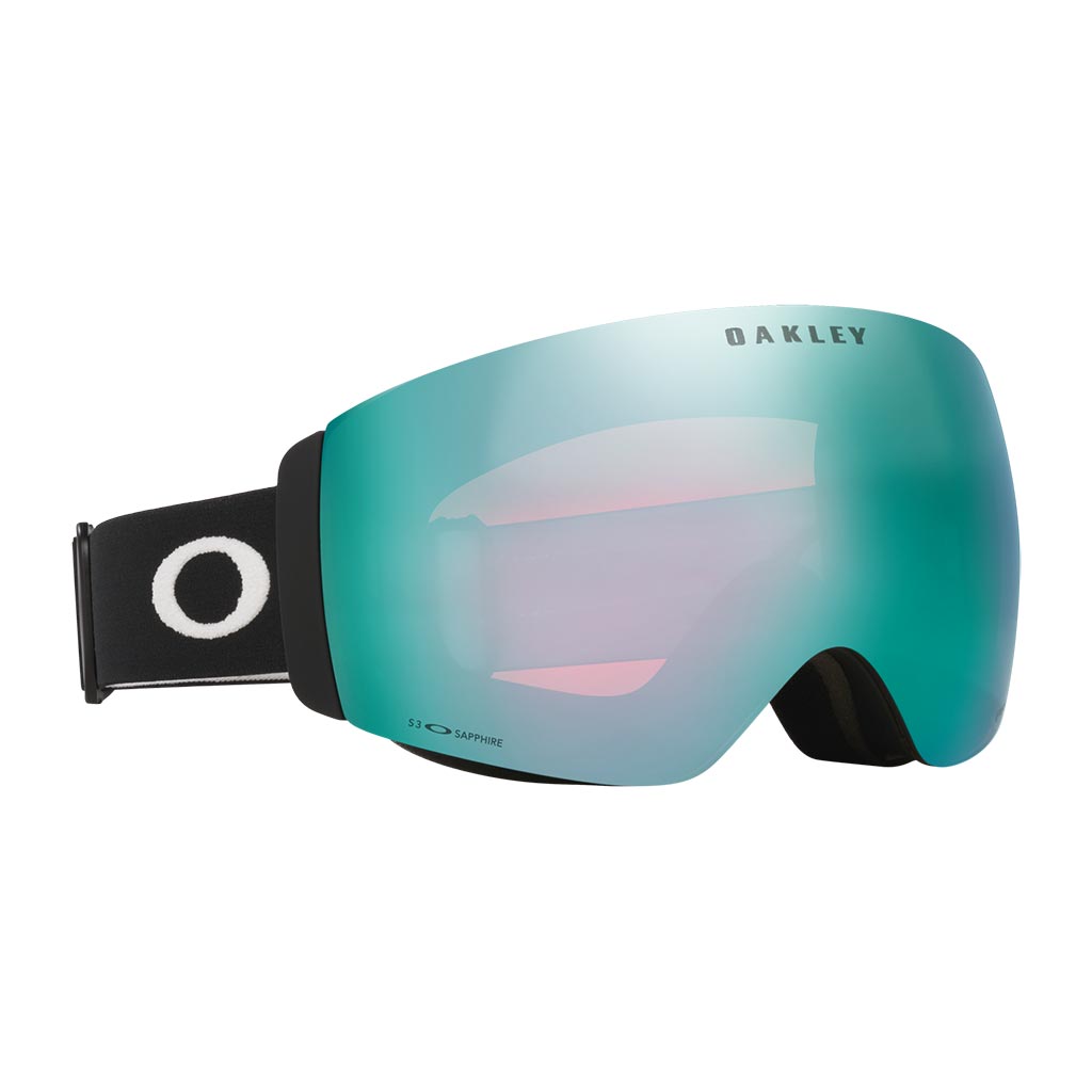 Oakley Flight Deck Pro M Prizm Snow Goggle + Extra Lens - Matte Black/Sapphire