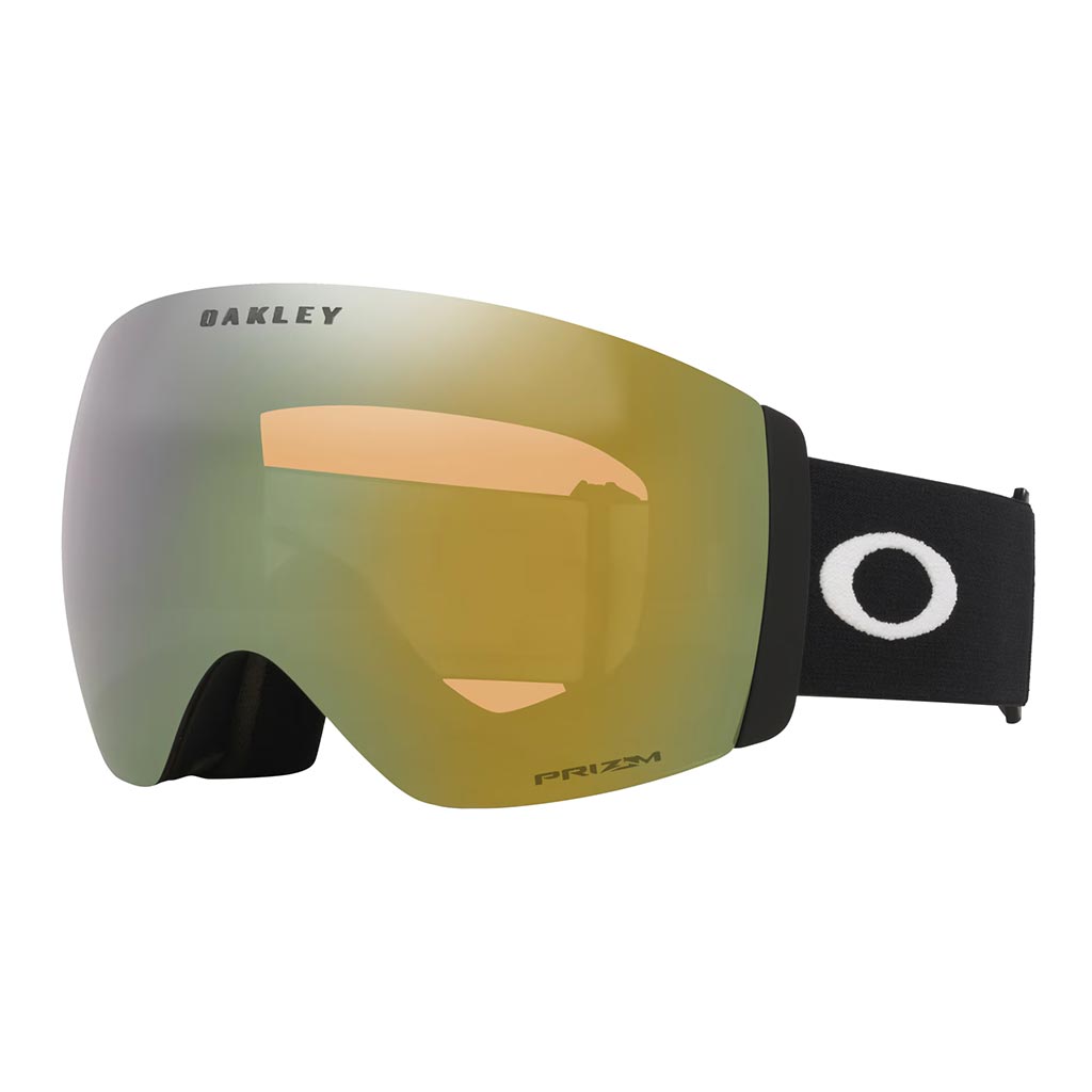 Oakley Flight Deck Pro L Prizm Snow Goggle + Extra Lens - Matte Black/Sage Gold