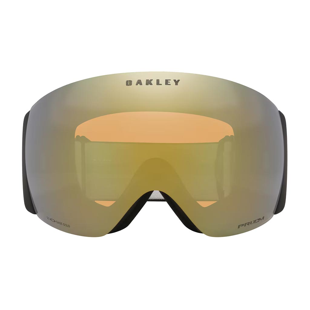 Oakley Flight Deck Pro L Prizm Snow Goggle + Extra Lens - Matte Black/Sage Gold