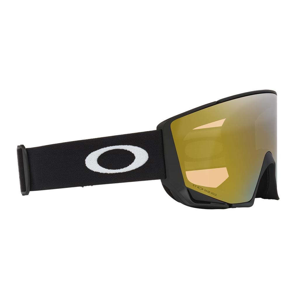 Oakley Flow Scape M Prizm Snow Goggle + Extra Lens - Matte Black/Sage Gold