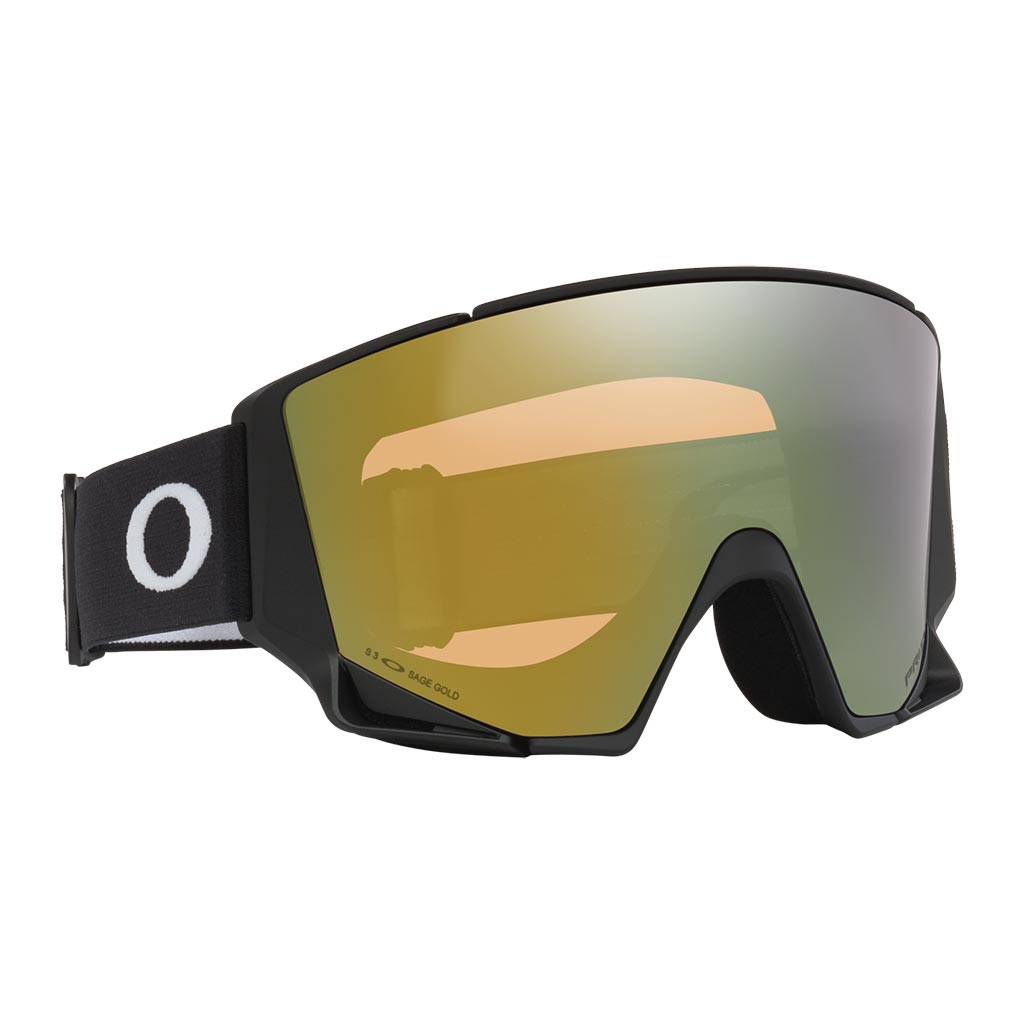 Oakley Flow Scape M Prizm Snow Goggle + Extra Lens - Matte Black/Sage Gold