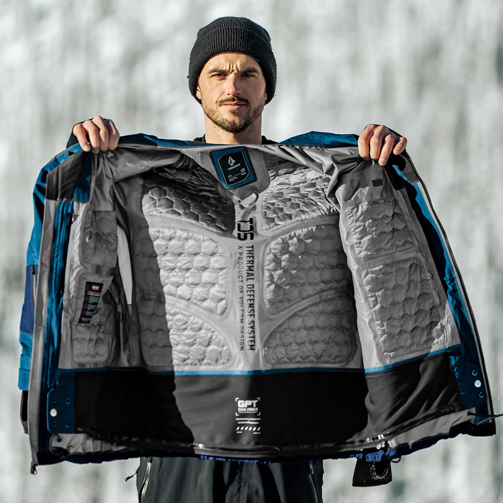 Volcom 2025 TDS Infrared Gore-Tex Jacket - Light Blue