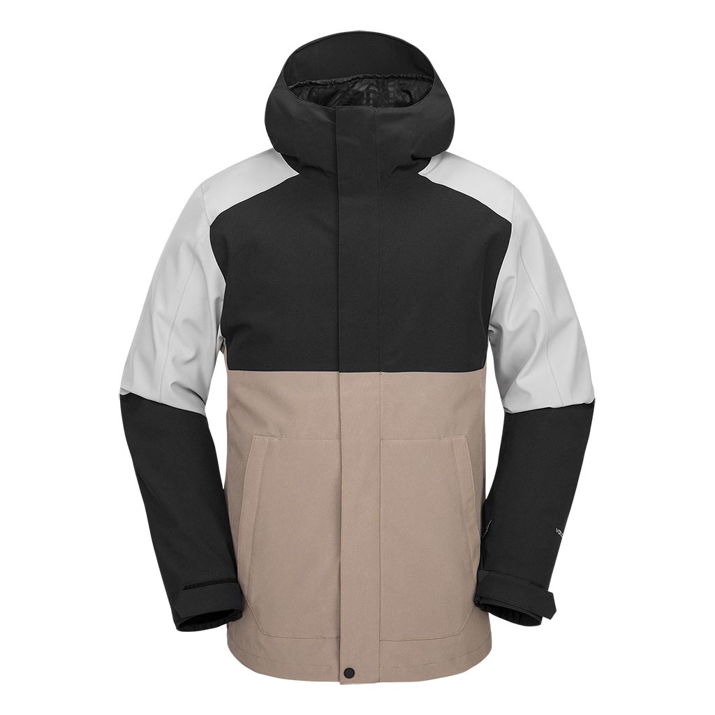 Volcom 2025 Brighton Full-Zip Jacket - Chestnut Brown