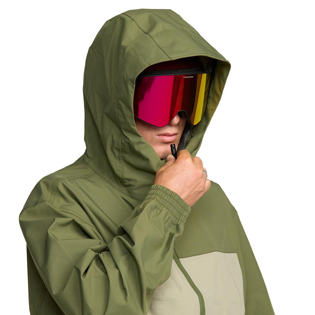 Volcom 2026 Arthur 3L Jacket - Dark Olive