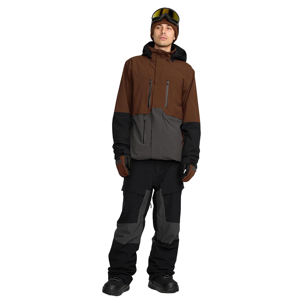 Volcom 2026 Rnge Stretch 30K Jacket - Brown