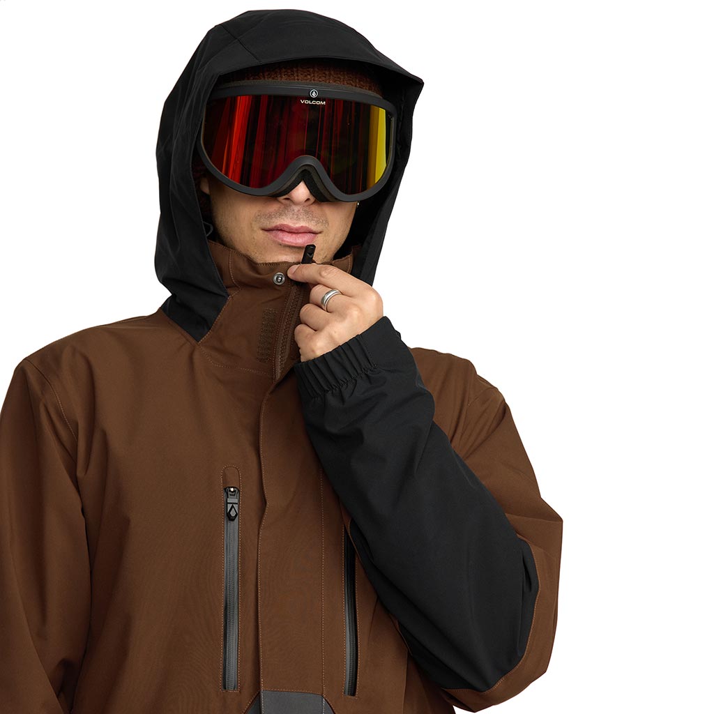 Volcom 2026 Rnge Stretch 30K Jacket - Brown