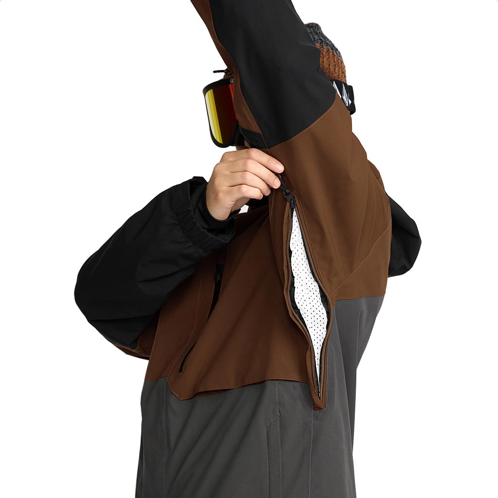 Volcom 2026 Rnge Stretch 30K Jacket - Brown