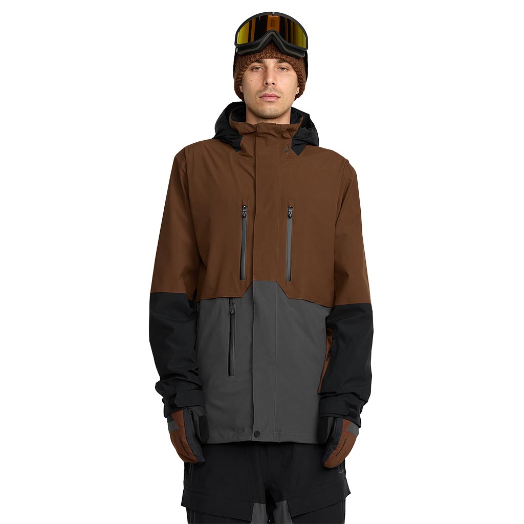 Volcom 2026 Rnge Stretch 30K Jacket - Brown