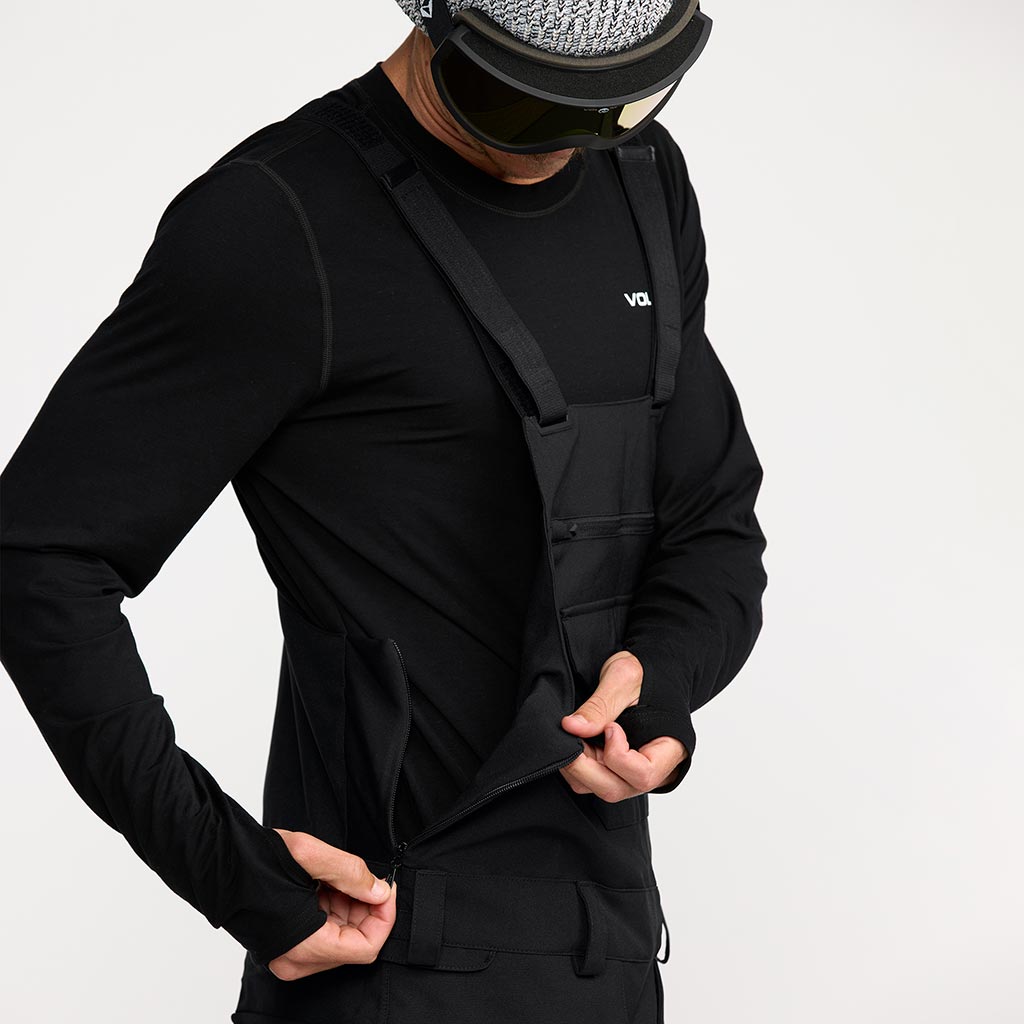 Volcom 2026 Roan Bib Pant - Black