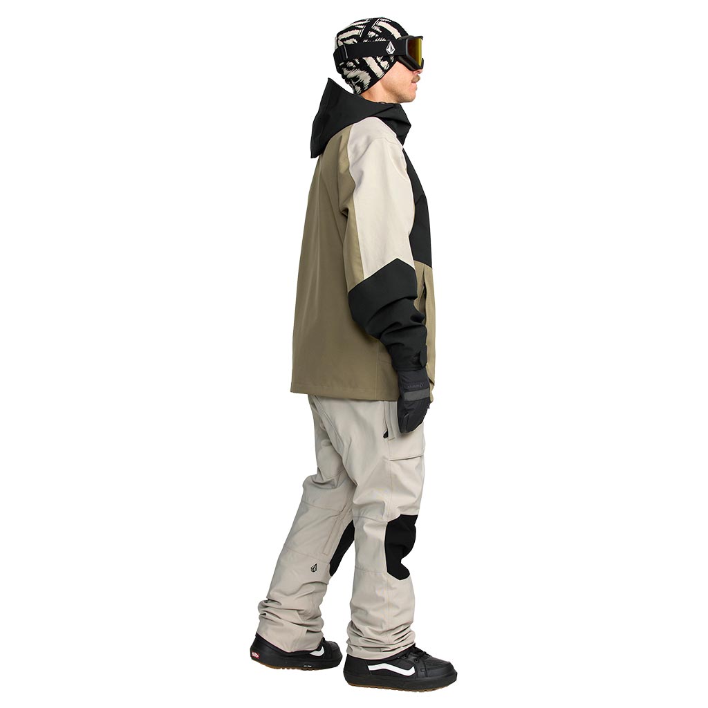 Volcom 2026 Roan Bib Pant - Stone