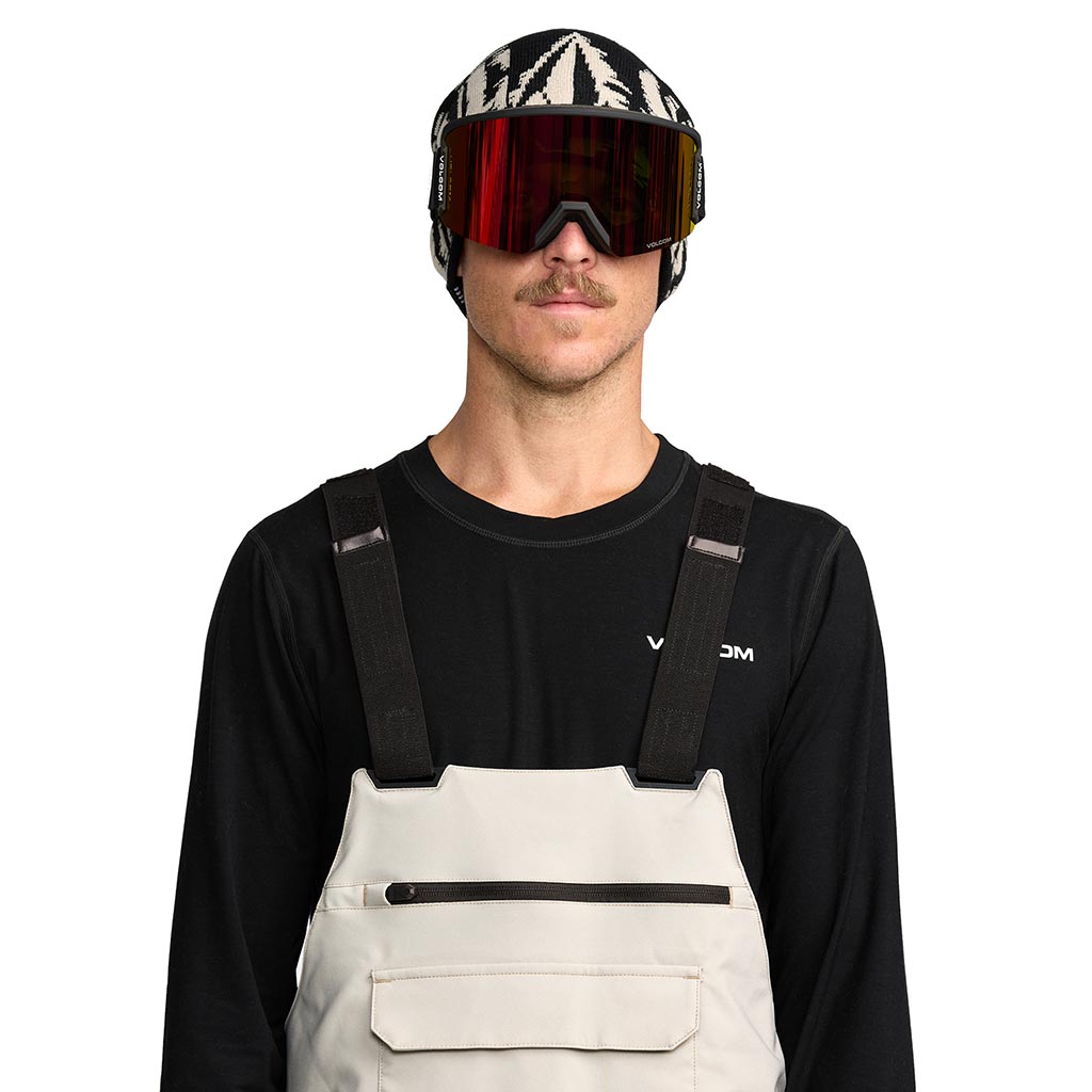 Volcom 2026 Roan Bib Pant - Stone