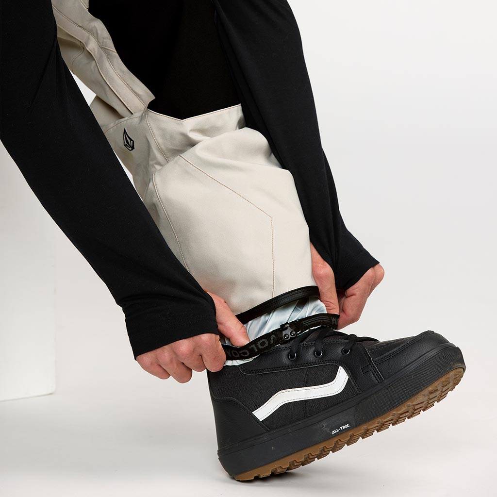 Volcom 2026 Roan Bib Pant - Stone