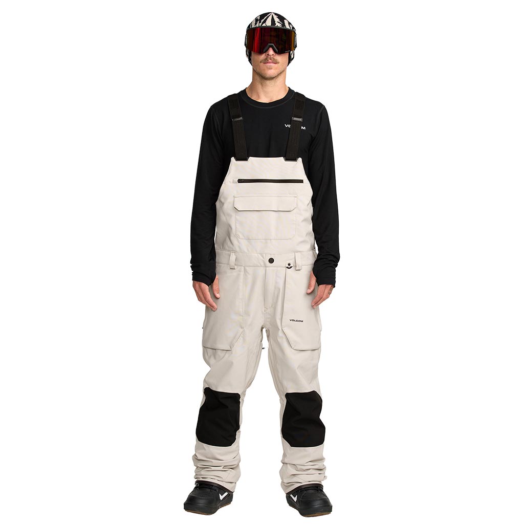 Volcom 2026 Roan Bib Pant - Stone