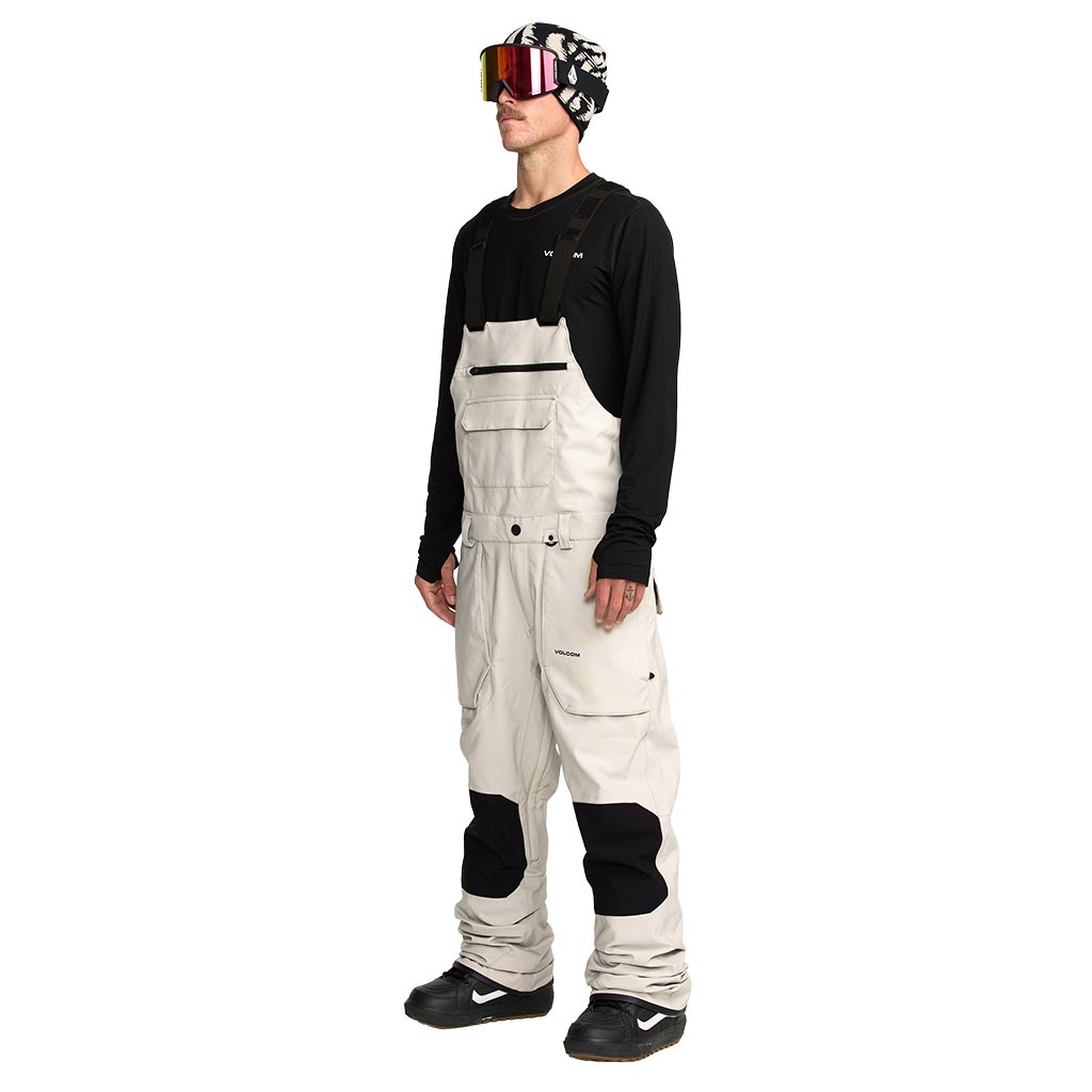 Volcom 2026 Roan Bib Pant - Stone