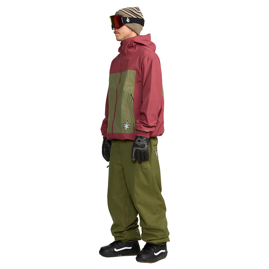 Volcom 2026 Arthur 20K Pant - Dark Olive