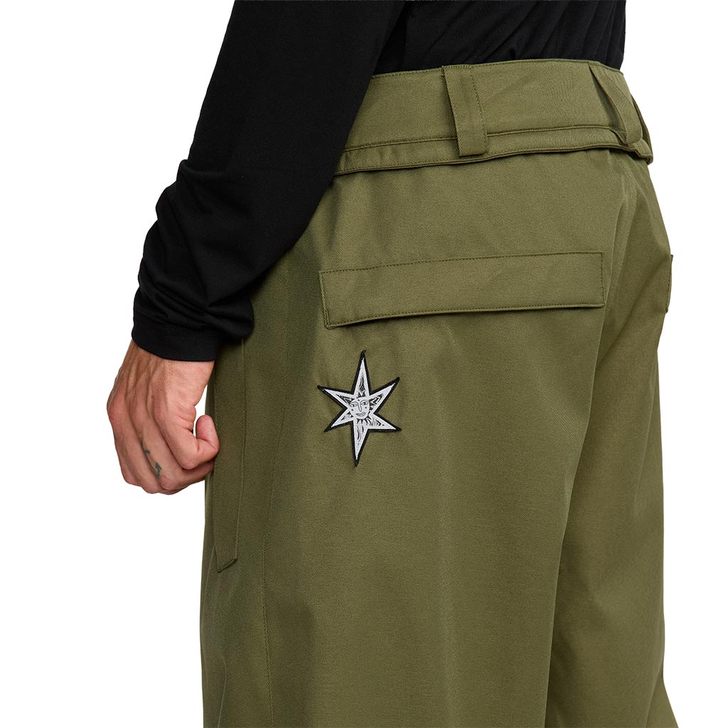 Volcom 2026 Arthur 20K Pant - Dark Olive