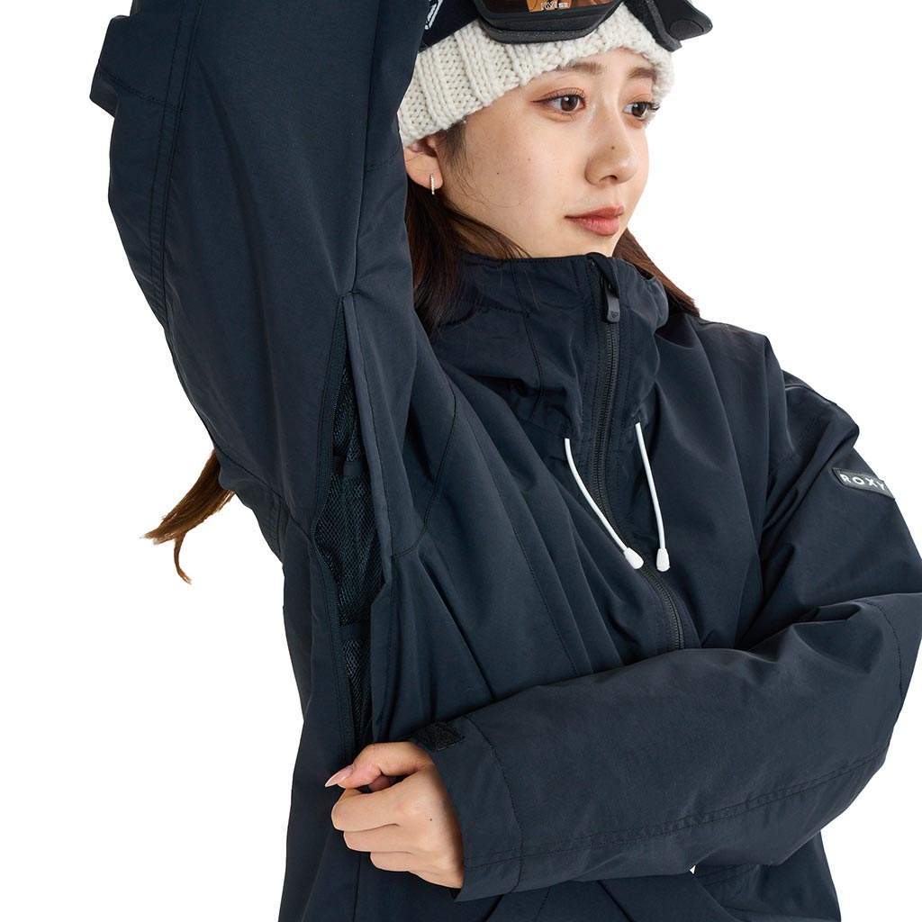 Roxy 2026 Alpha Anorak - True Black