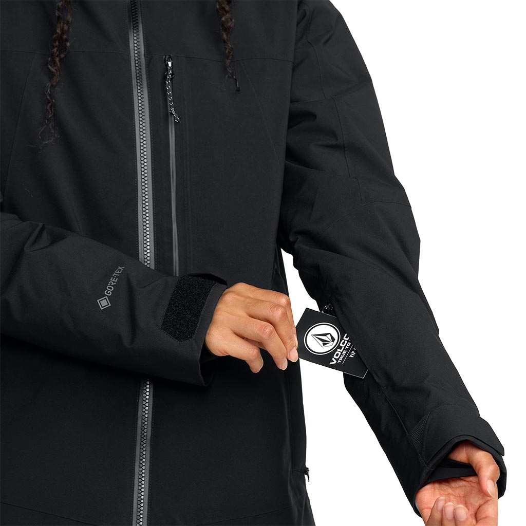 Volcom 2026 Womens 3D Stretch Gore-Tex Jacket - Black