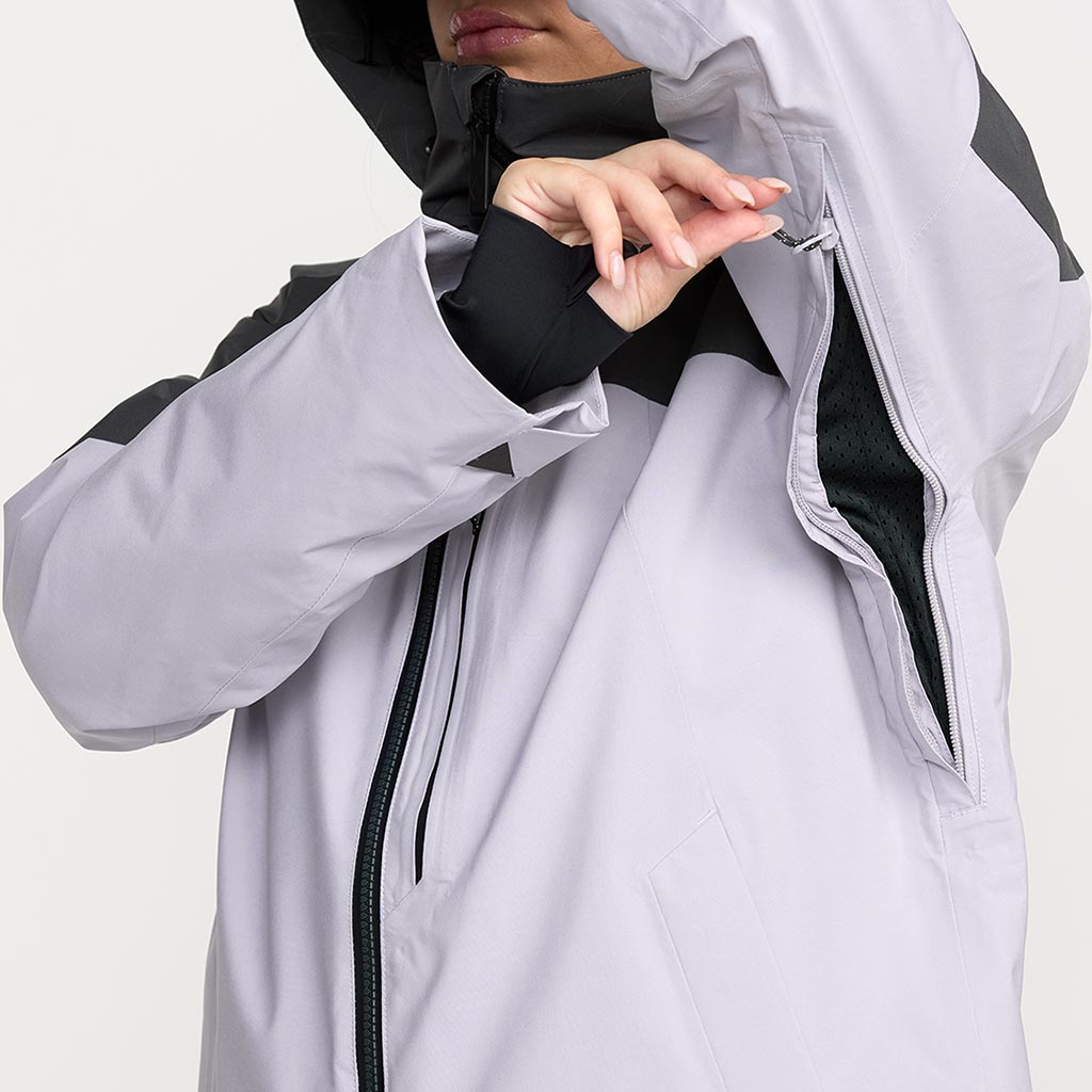 Volcom 2026 Womens 3D Stretch Gore-Tex Jacket - Lavender