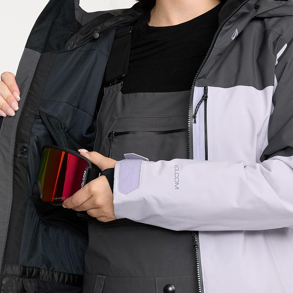 Volcom 2026 Womens 3D Stretch Gore-Tex Jacket - Lavender