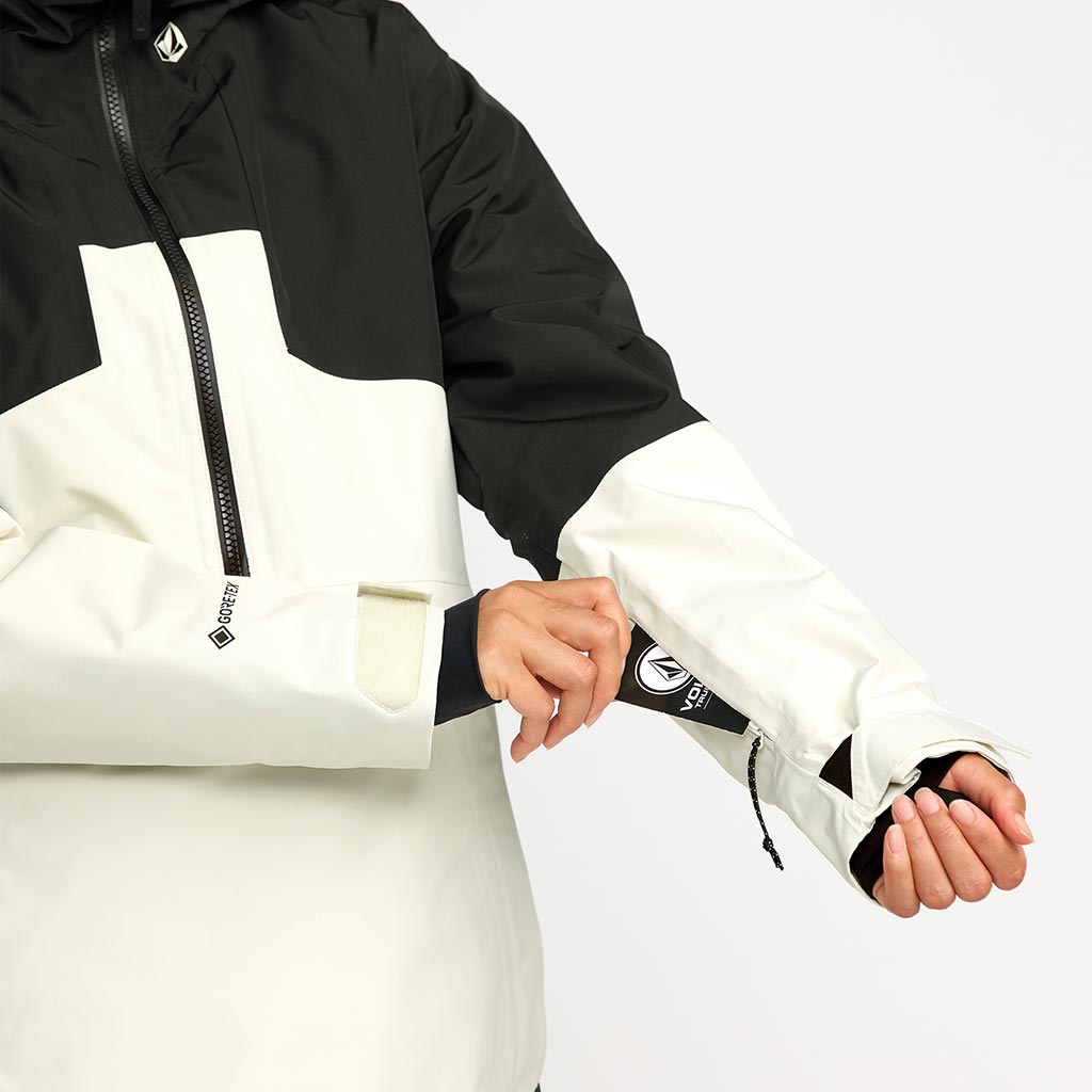 Volcom 2026 Womens Fern Insulated Gore-Tex Pullover - Bone