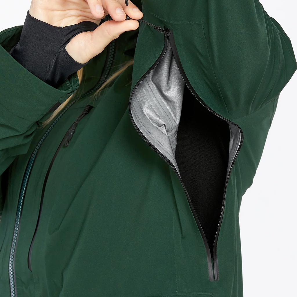Volcom Womens VS 3L Stretch Gore-Tex Jacket - Scarab